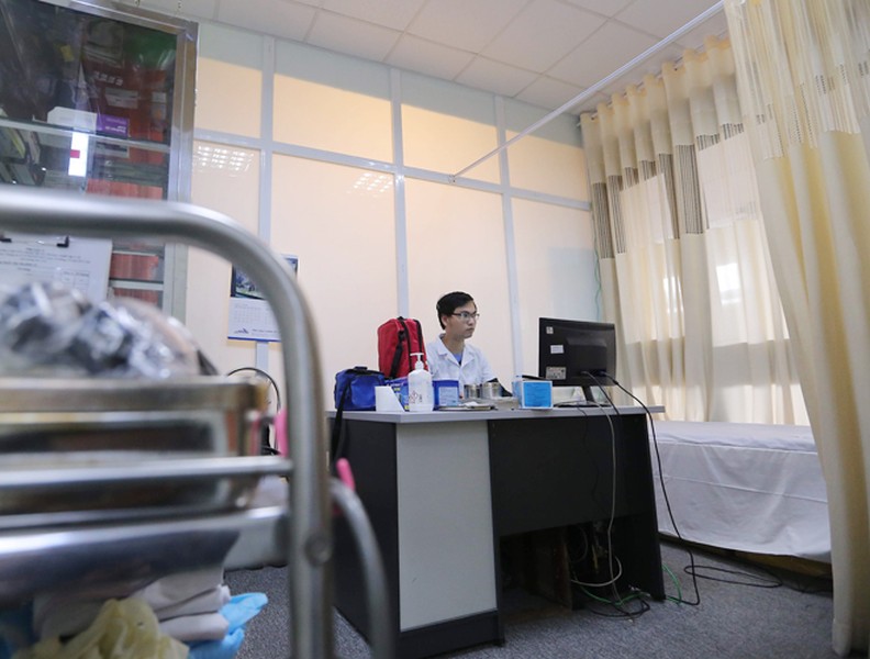 Phòng cách ly phòng chống virus Corona tại Ga Hà Nội